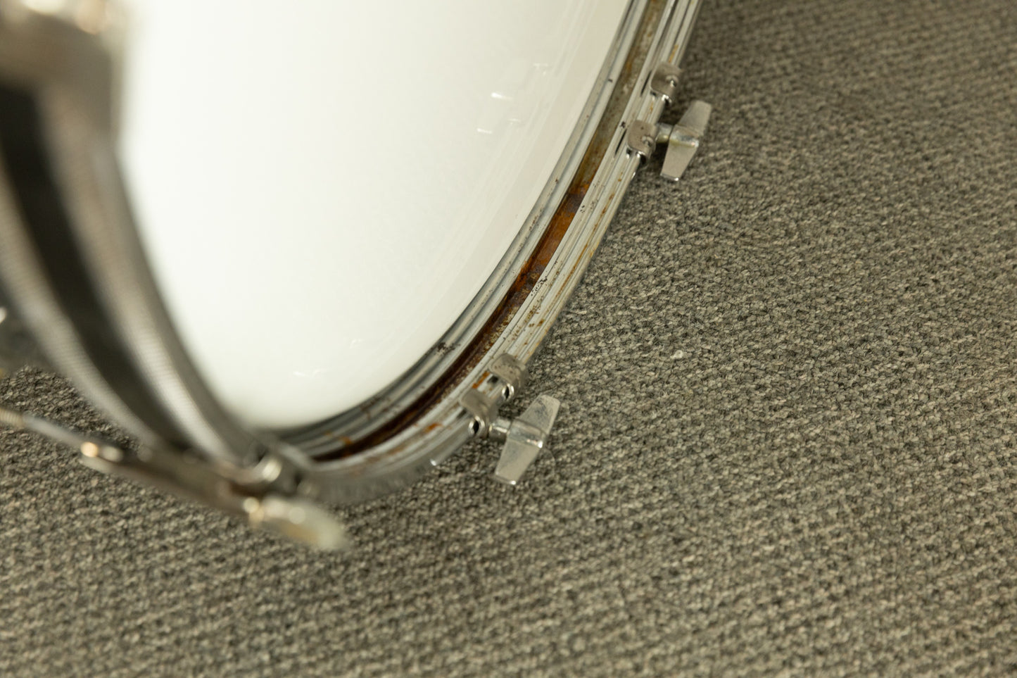 1970s Tama Imperialstar Royal Pewter Drum Set 14x26 9x13 and 16x16