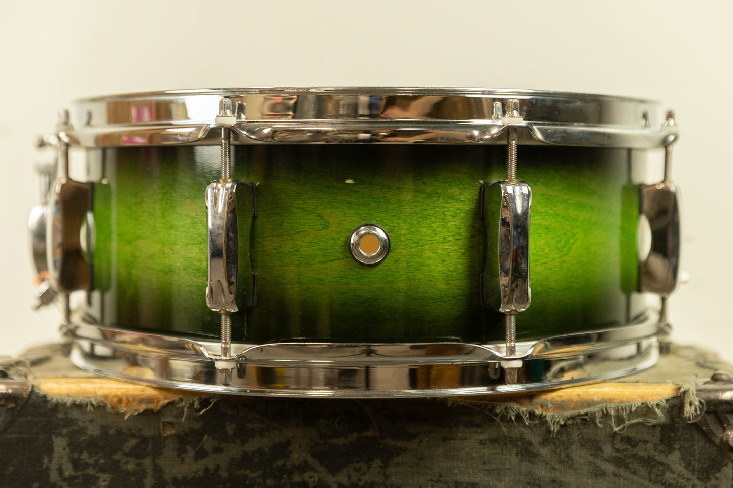 Pearl 5x14 Session Custom Emerald Burst Snare Drum