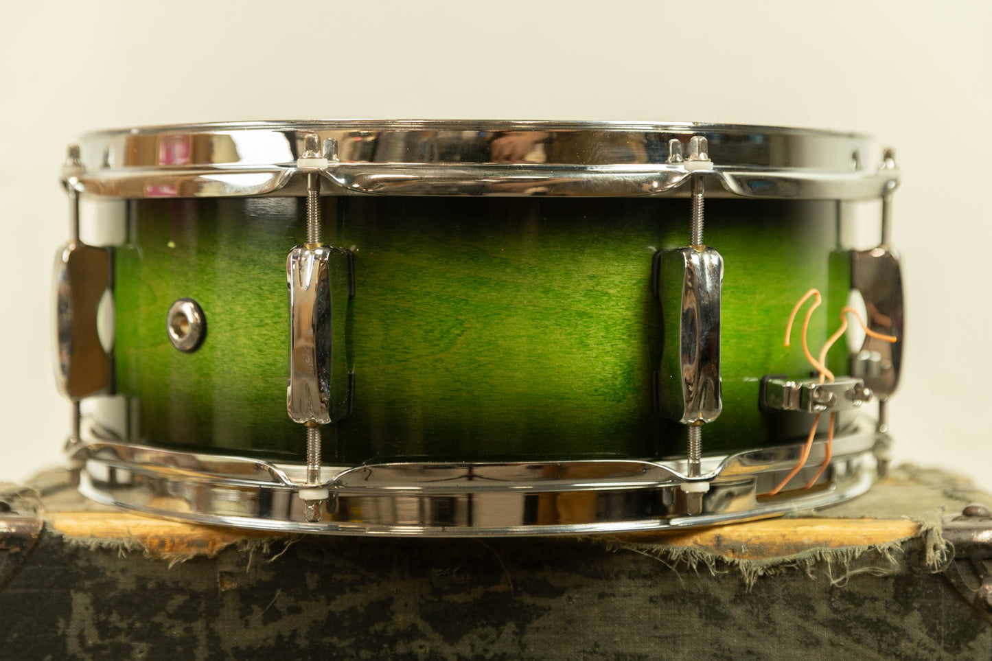 Pearl 5x14 Session Custom Emerald Burst Snare Drum