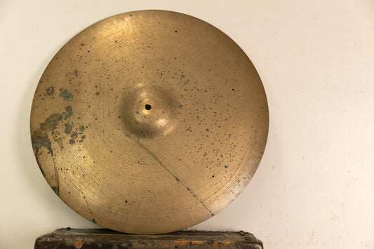 1950s Zildjian A 22" Small Stamp Ride Cymbal 2666g