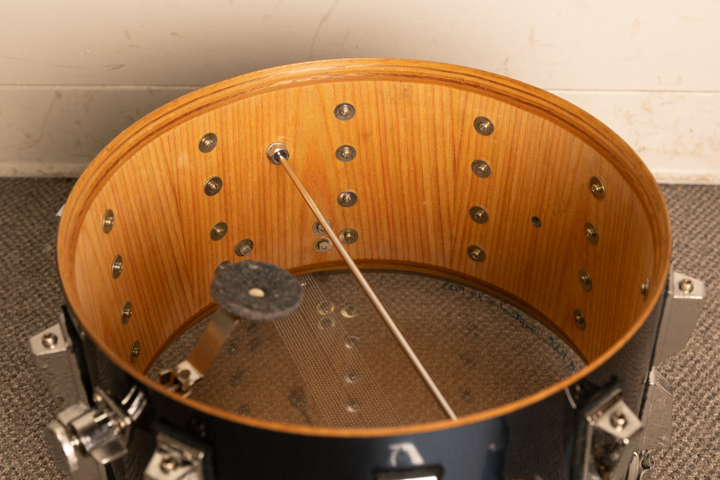 R.O.C Drums 8x14 Midnight Blue Snare Drum