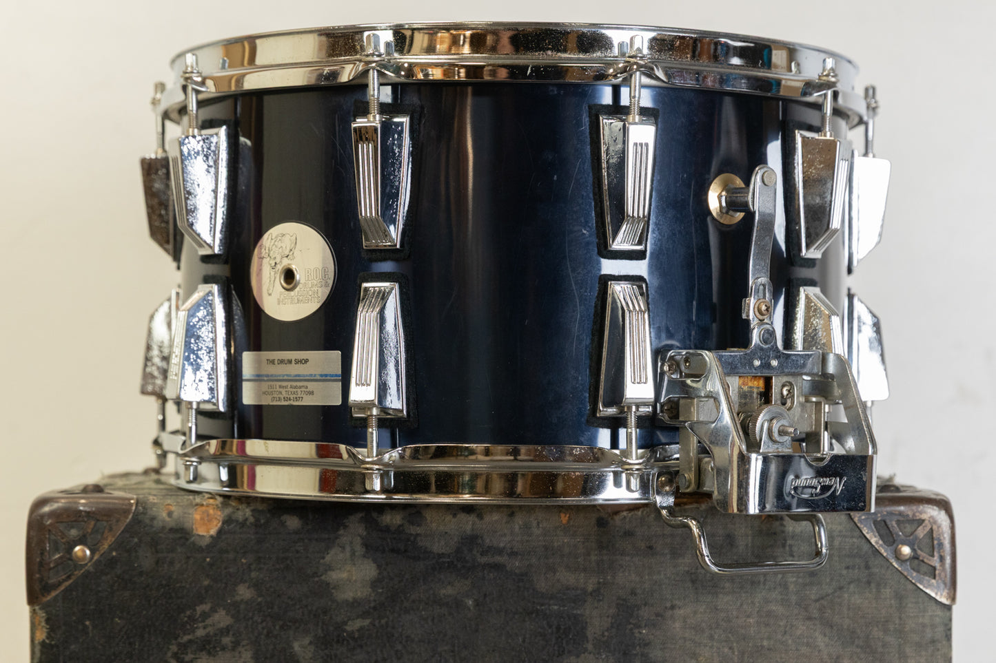 R.O.C Drums 8x14 Midnight Blue Snare Drum