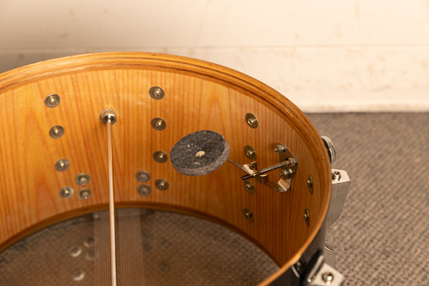 R.O.C Drums 8x14 Midnight Blue Snare Drum