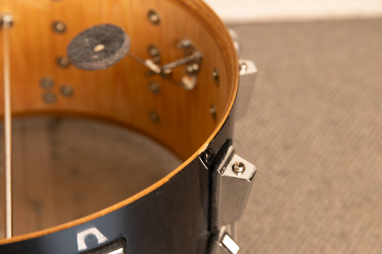 R.O.C Drums 8x14 Midnight Blue Snare Drum