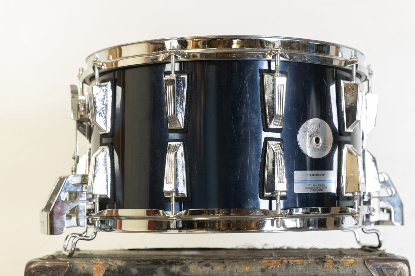 R.O.C Drums 8x14 Midnight Blue Snare Drum