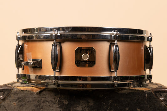 2000s Gretsch 5x14 Renown Champagne Silk Snare Drum