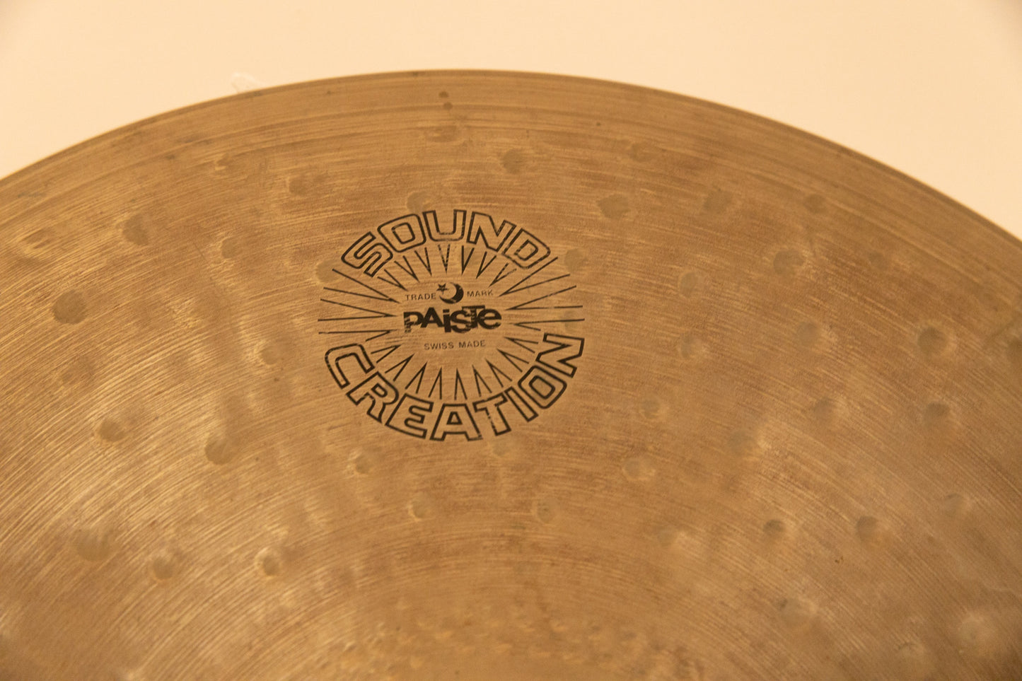 Vintage Paiste 22" Sound Creation Dark Ride Cymbal 3215g