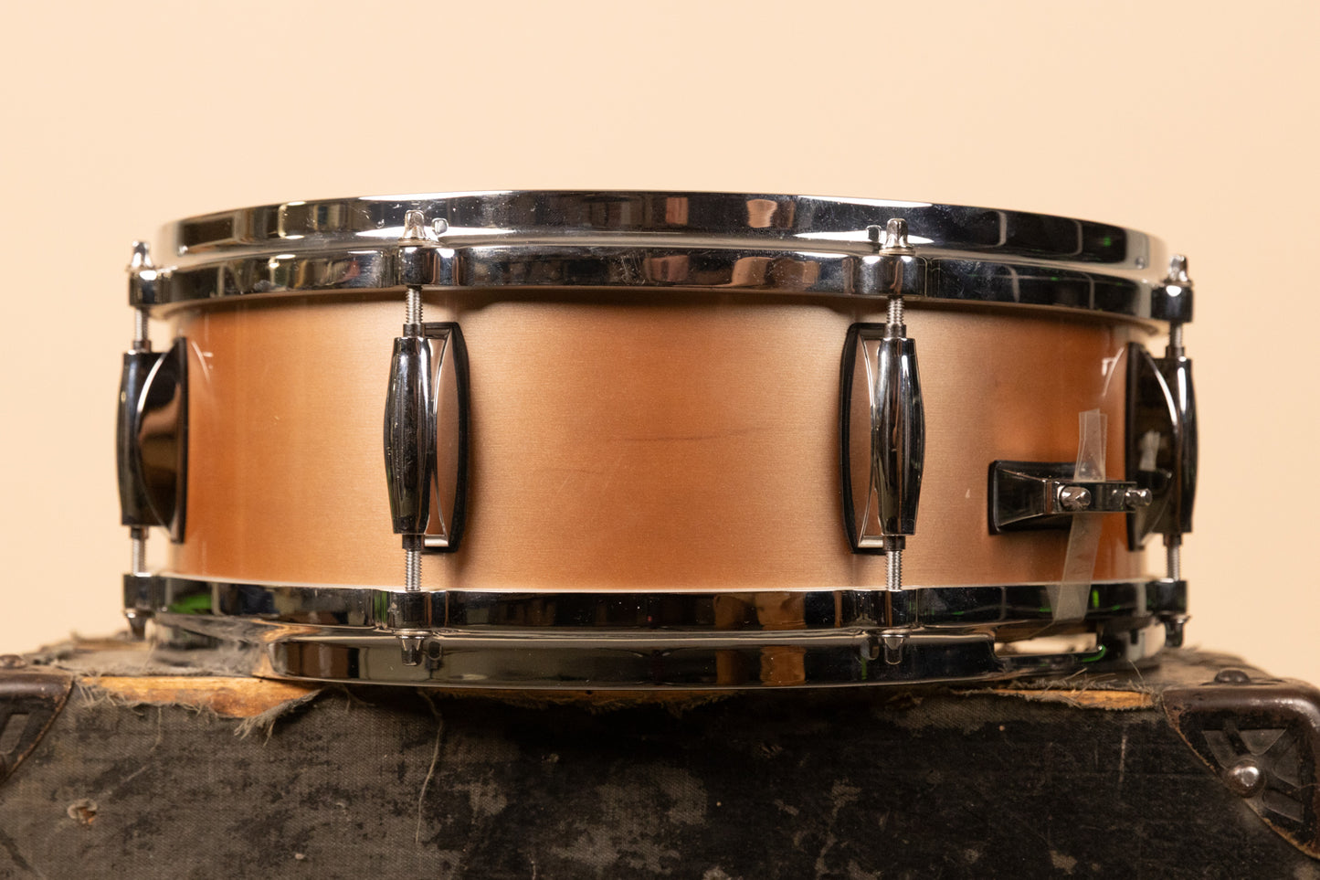 2000s Gretsch 5x14 Renown Champagne Silk Snare Drum