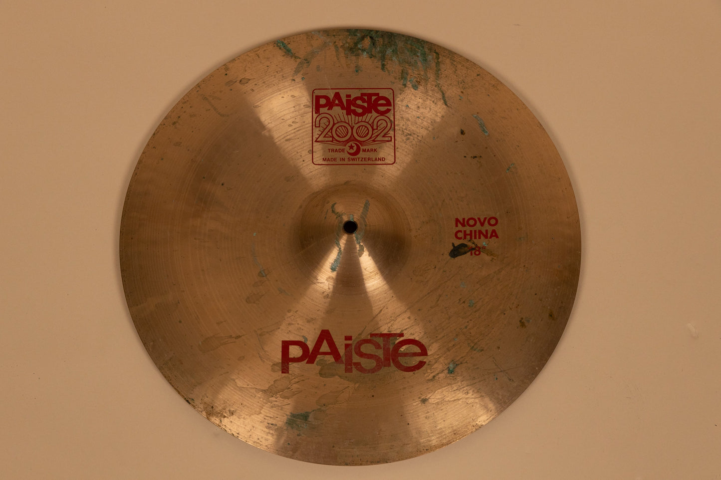Paiste 18" 2002 Novo China Cymbal 1248g