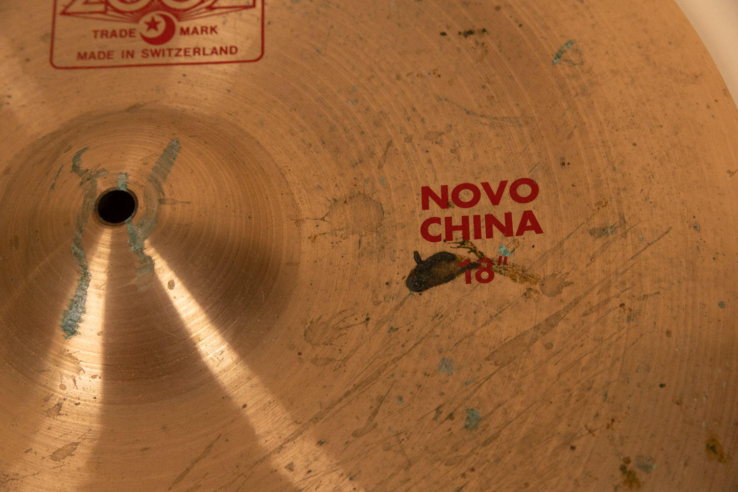 Paiste 18" 2002 Novo China Cymbal 1248g