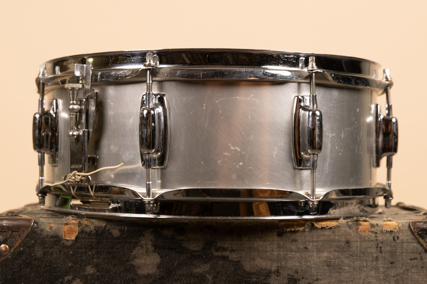 Vintage Ludwig 5x14 Standard Aluminum Snare Drum