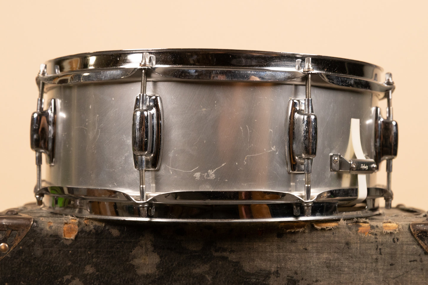Vintage Ludwig 5x14 Standard Aluminum Snare Drum