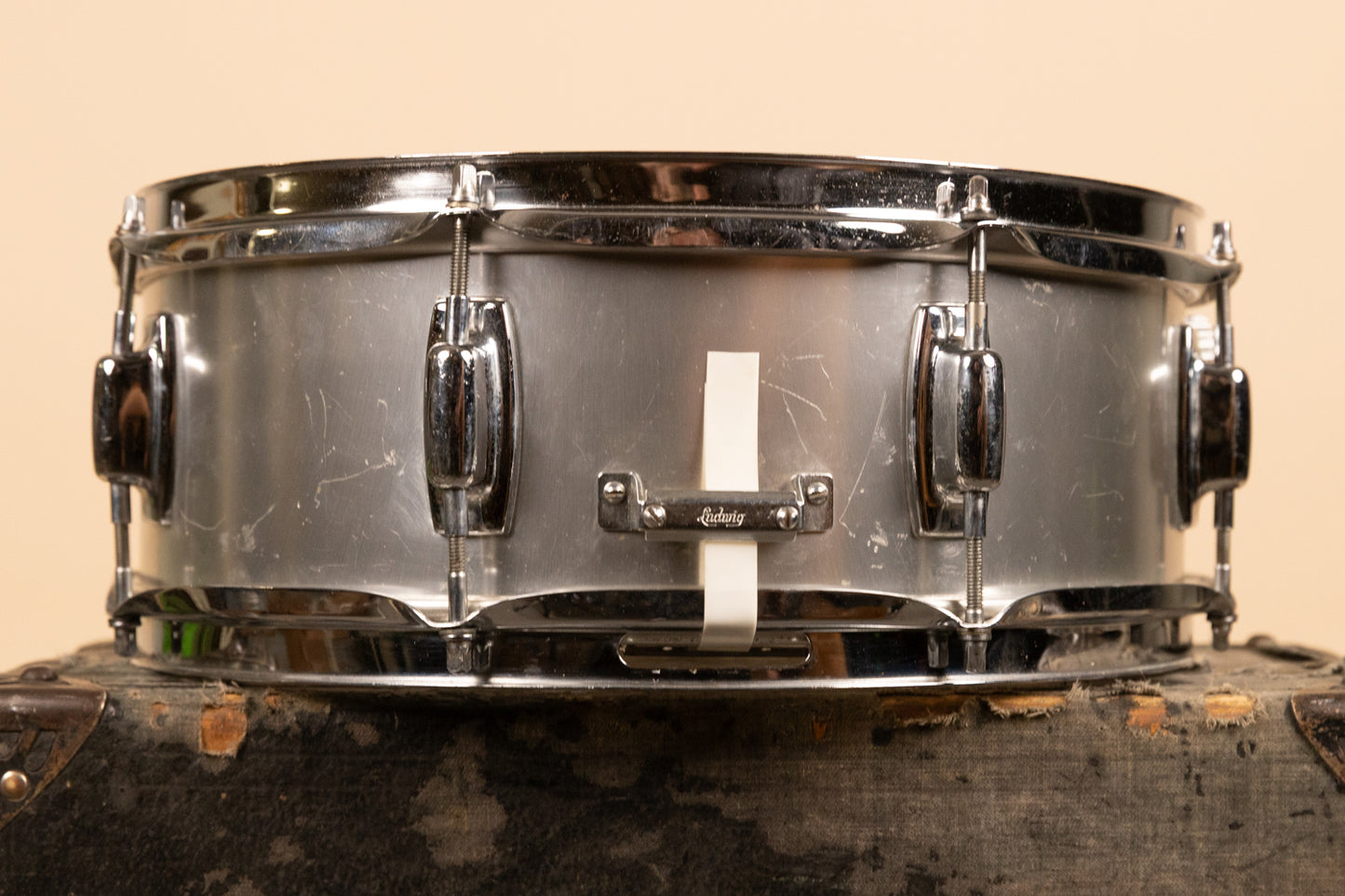 Vintage Ludwig 5x14 Standard Aluminum Snare Drum