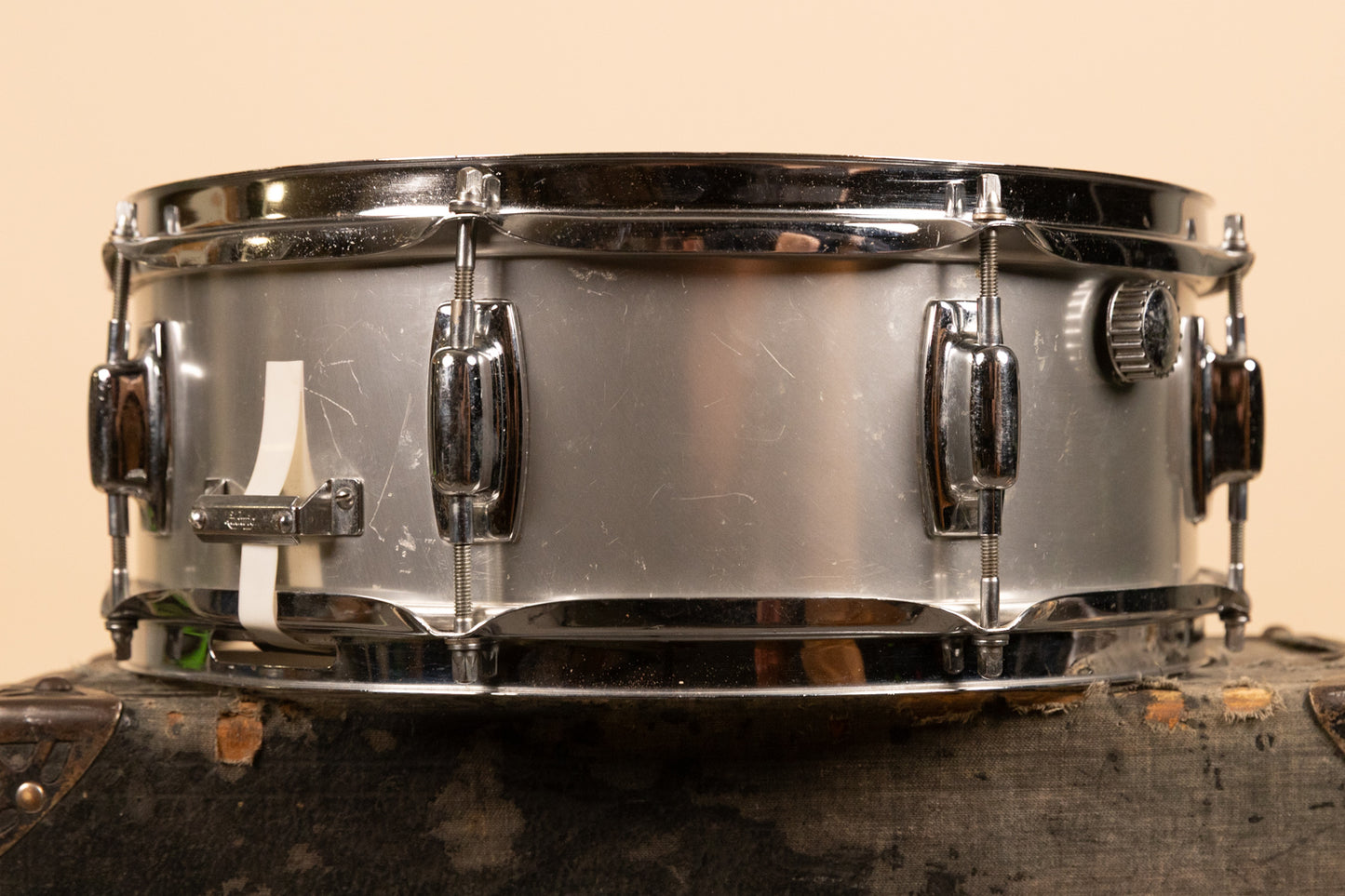 Vintage Ludwig 5x14 Standard Aluminum Snare Drum