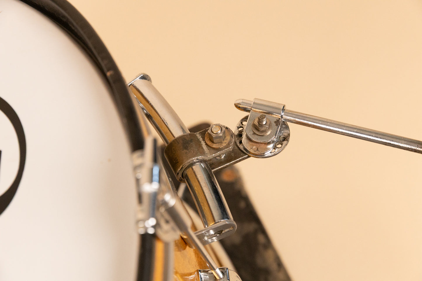 Vintage Camco 14x20 Gold Sparkle Tuxedo Bass Drum