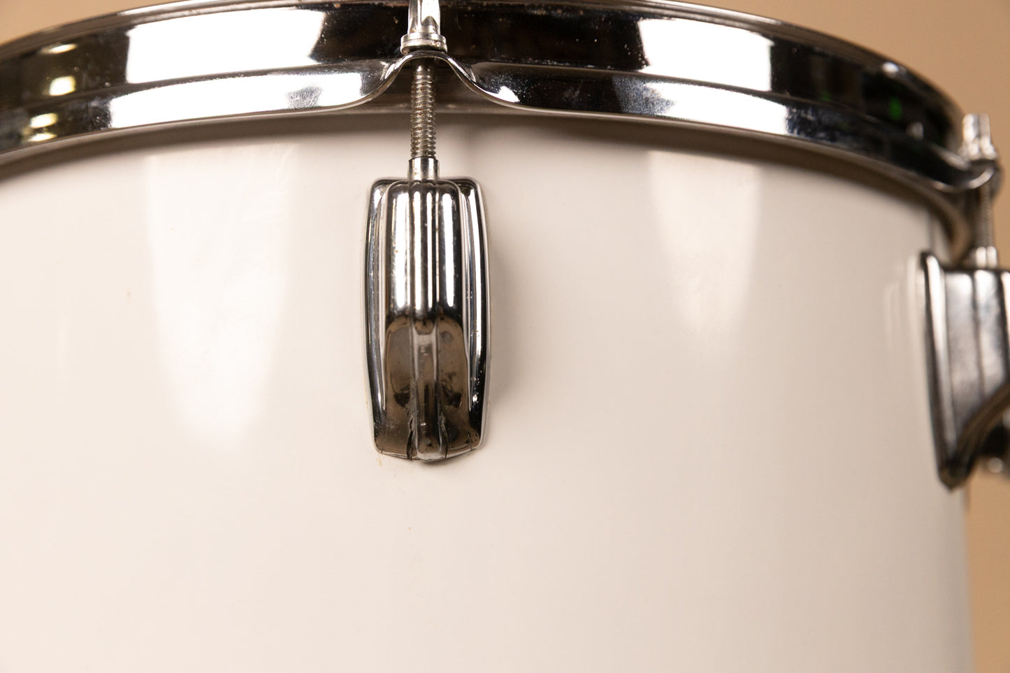 1970s Rogers 8x12" New England White Concert Tom