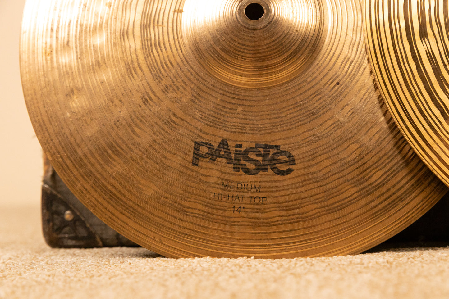 Paiste 14" Alpha Medium Hi Hat Cymbals 912g 1075g