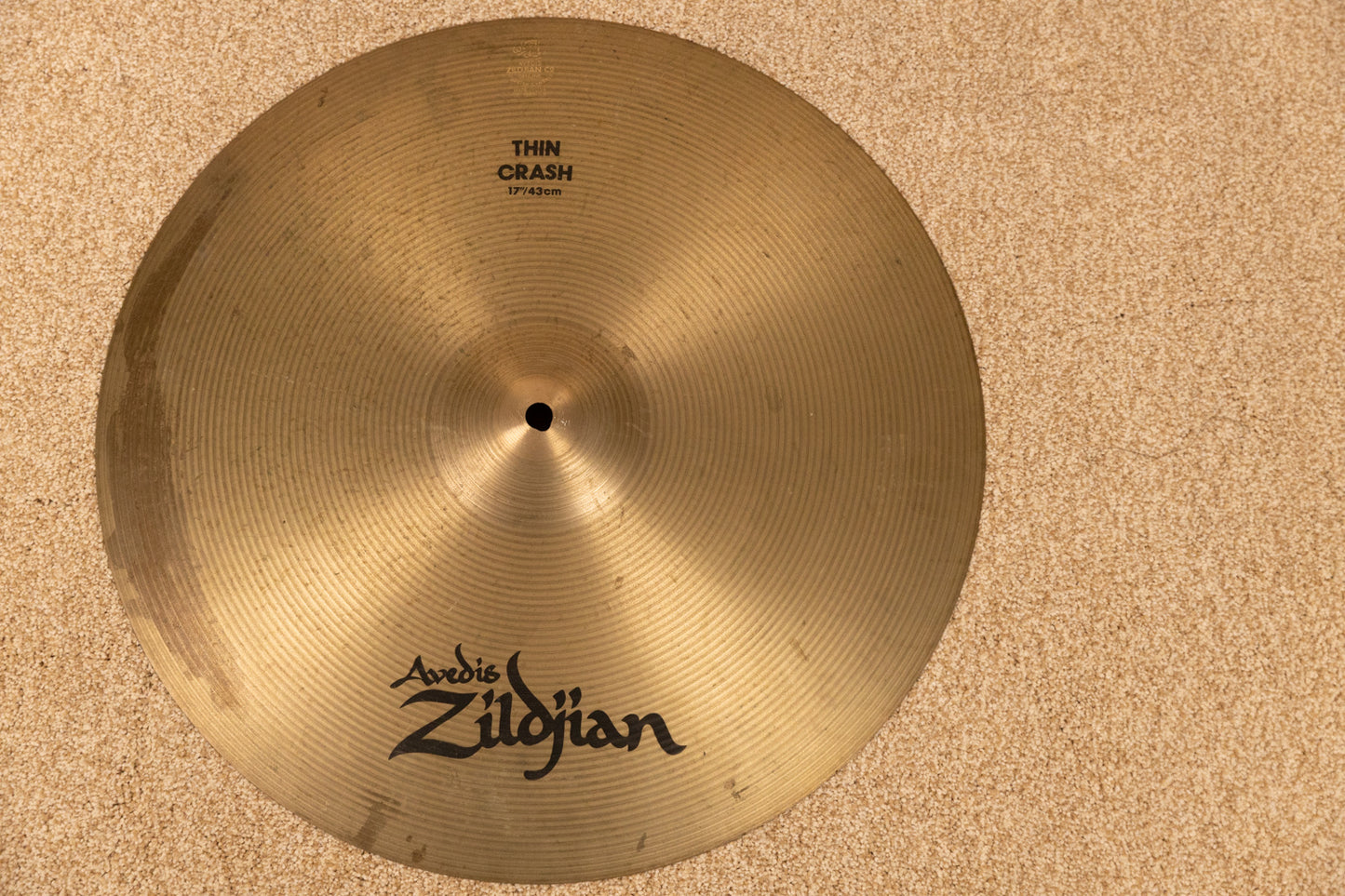 Zildjian 17" A Thin Crash "CO Stamp" Cymbal 1228g