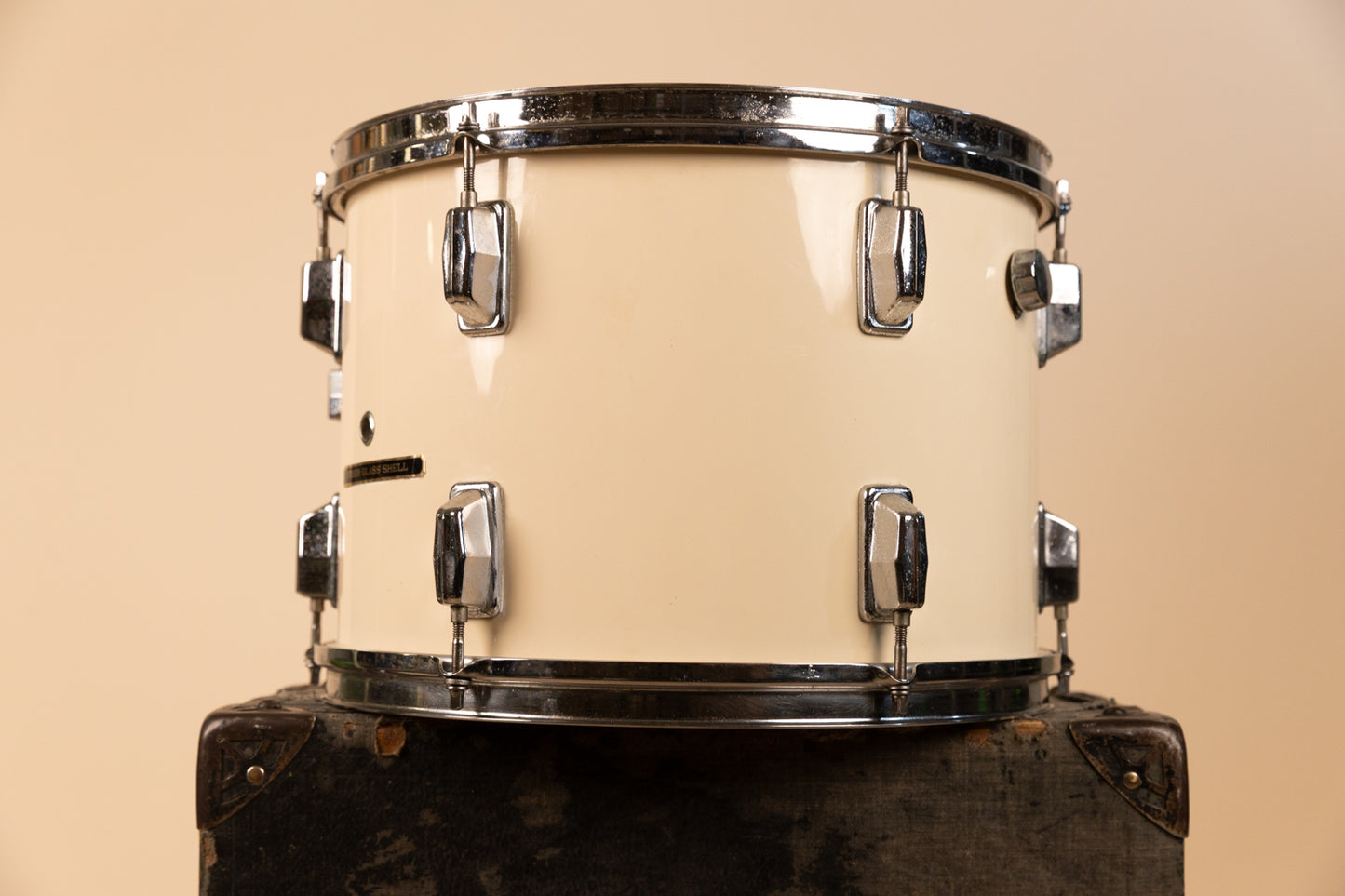 Pearl 10x14 White All-Fiberglass Tom