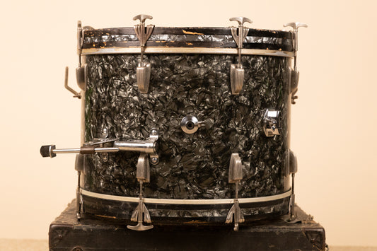 1950s WFL 14x20 Black Diamond Pearl Bass Drum