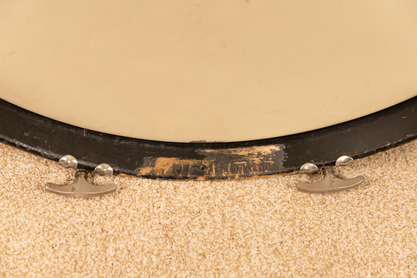 1950s WFL 14x20 Black Diamond Pearl Bass Drum