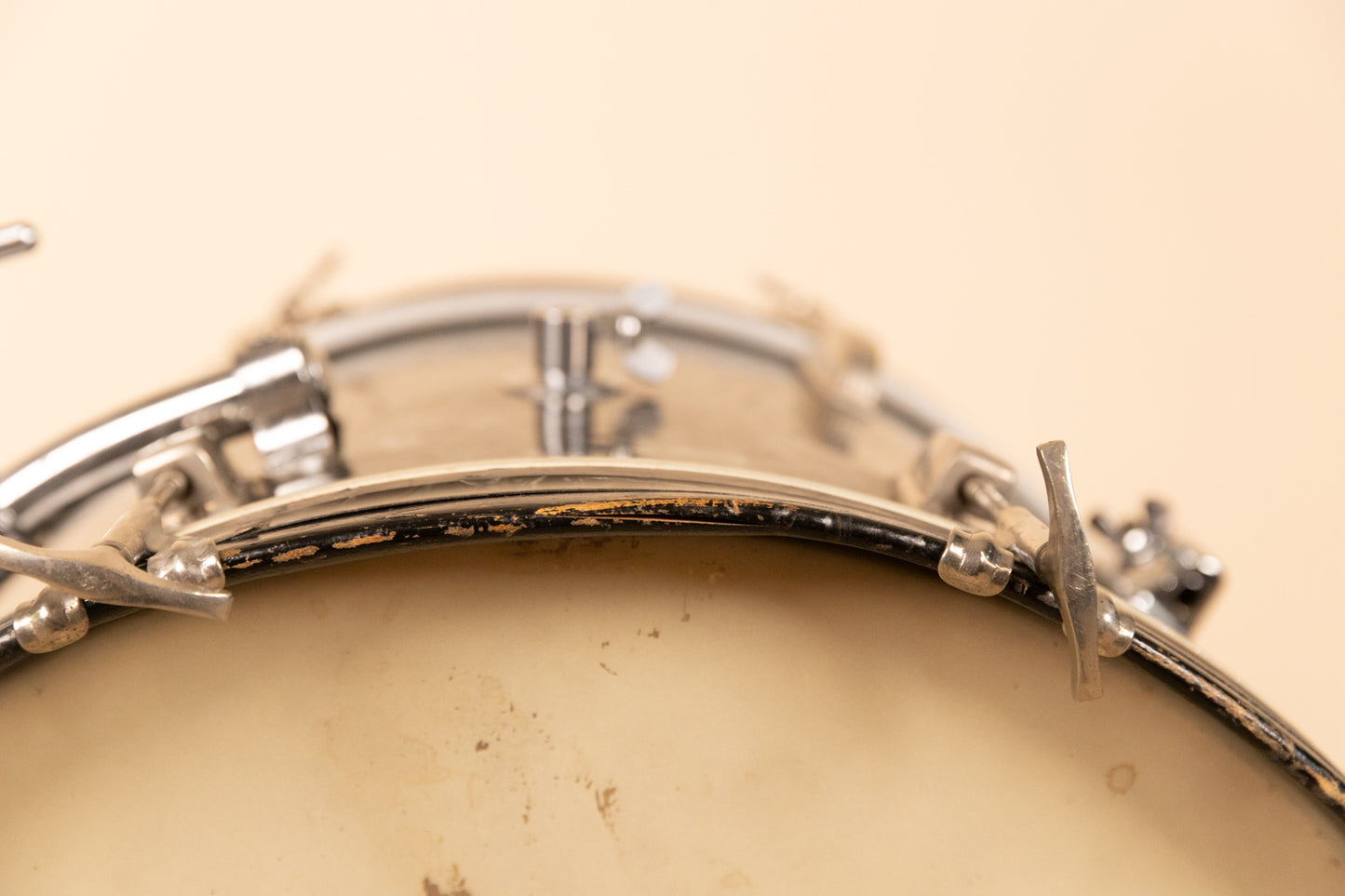 1950s WFL 14x20 Black Diamond Pearl Bass Drum