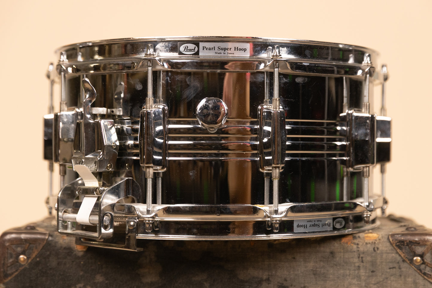 1980s Pearl 6.5x14 Professional M-514D Snare Drum