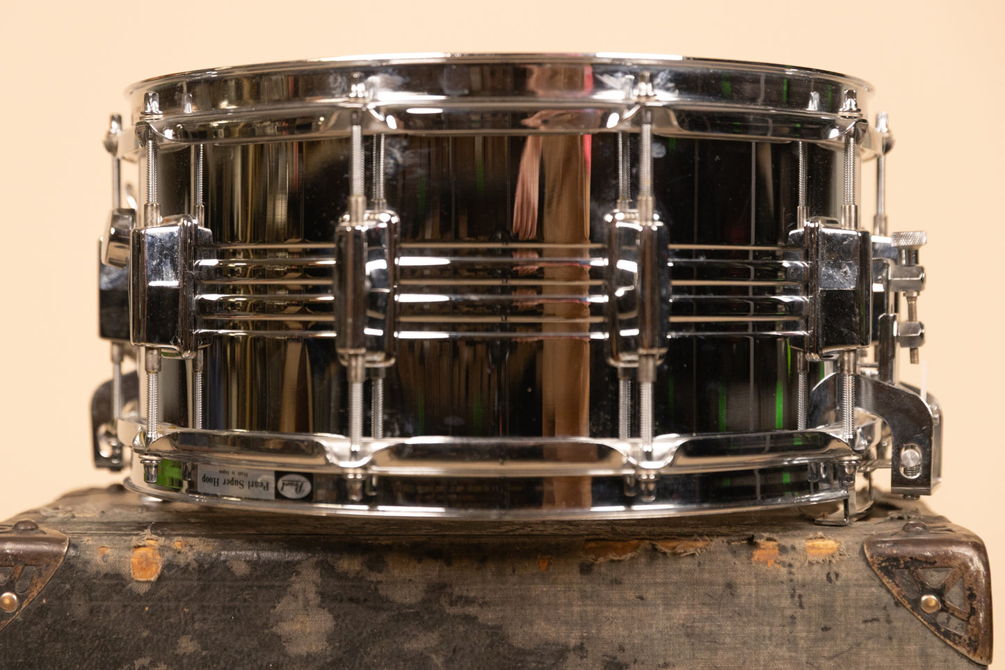 1980s Pearl 6.5x14 Professional M-514D Snare Drum