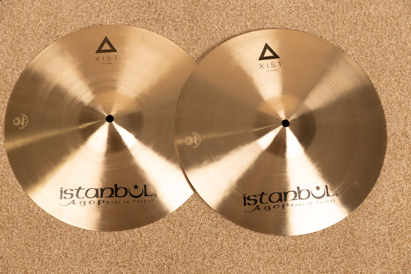 Istanbul Agop 14" XIST Hi Hat Cymbals 1045g 1243g