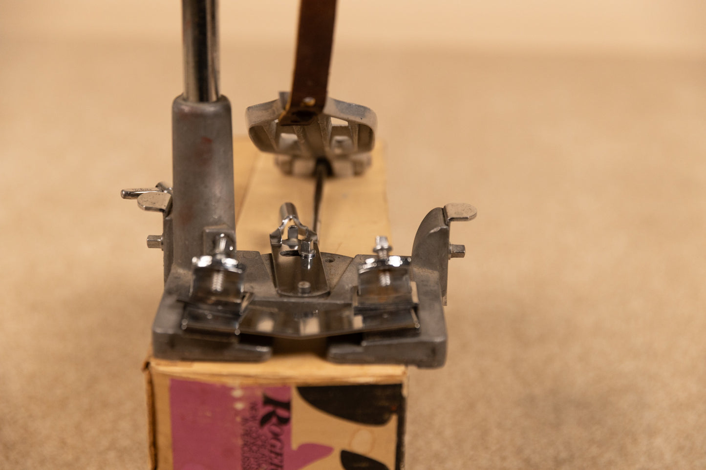 Vintage Rogers Swiv-O-Matic #396 Hinged Heel Bass Drum Pedal with Box