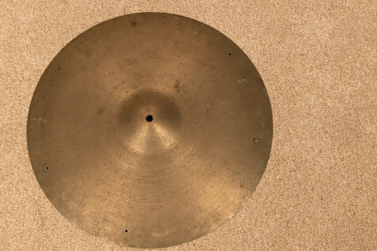 1950s Zildjian A 20" Sizzle Ride Cymbal 2000g