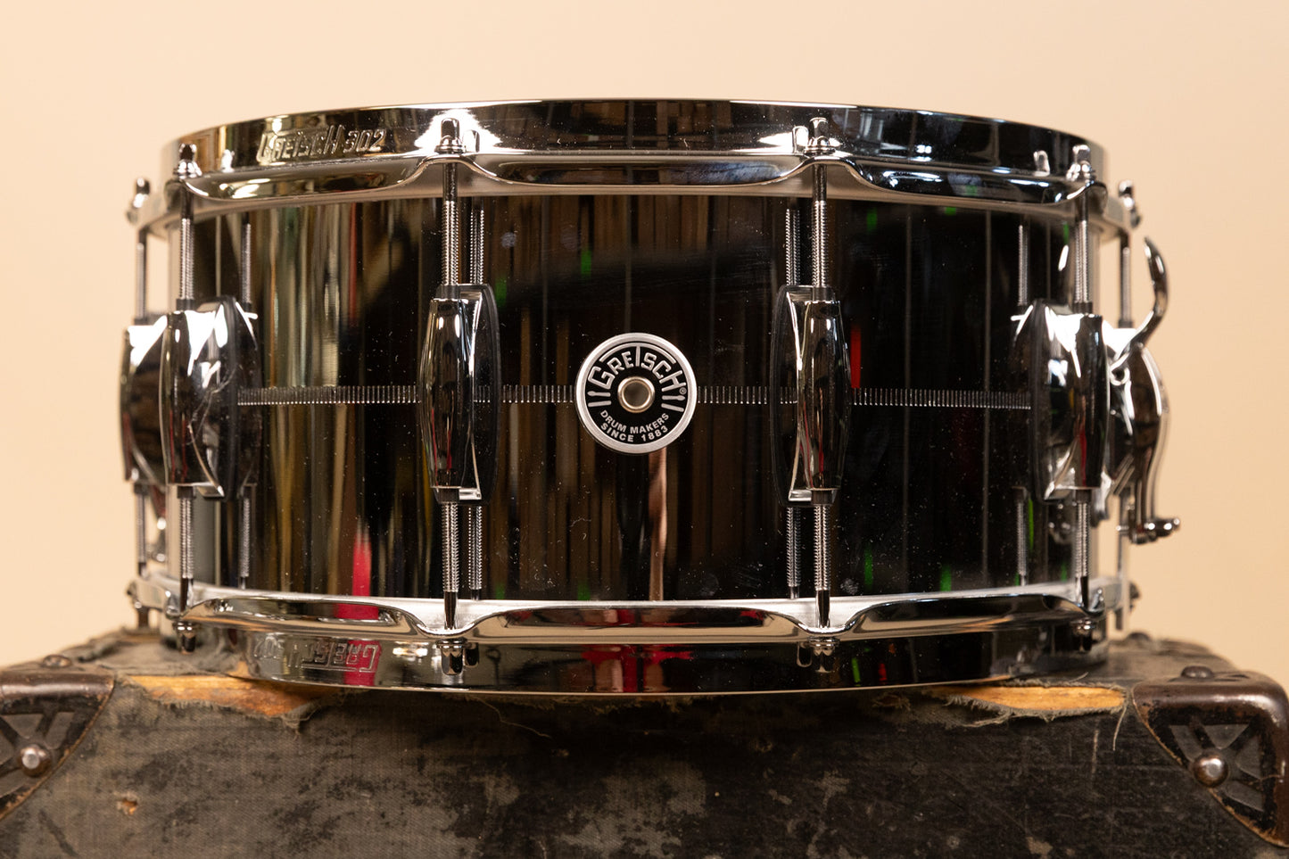 Gretsch Brooklyn 6.5x14" Chrome Over Steel Snare Drum