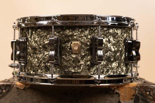 2026 Ludwig 6.5x14 Moss Green Classic Maple Snare Drum