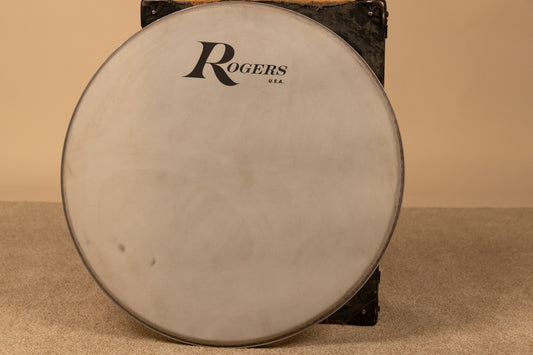 Rogers 24" Bass Drum Logo Head