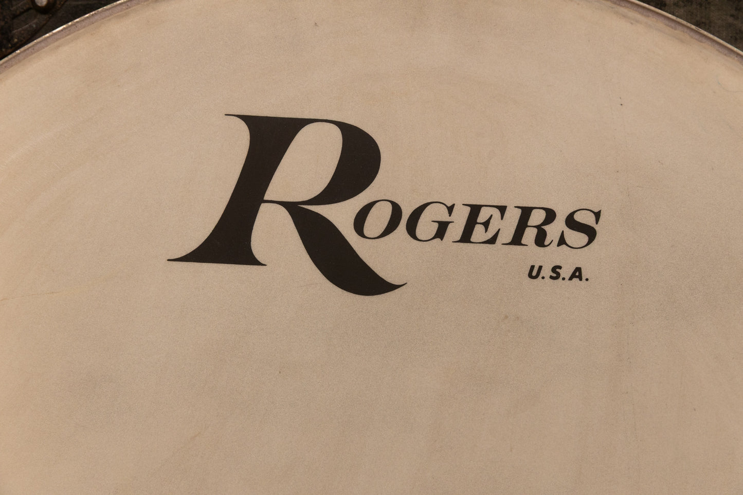 Rogers 24" Bass Drum Logo Head