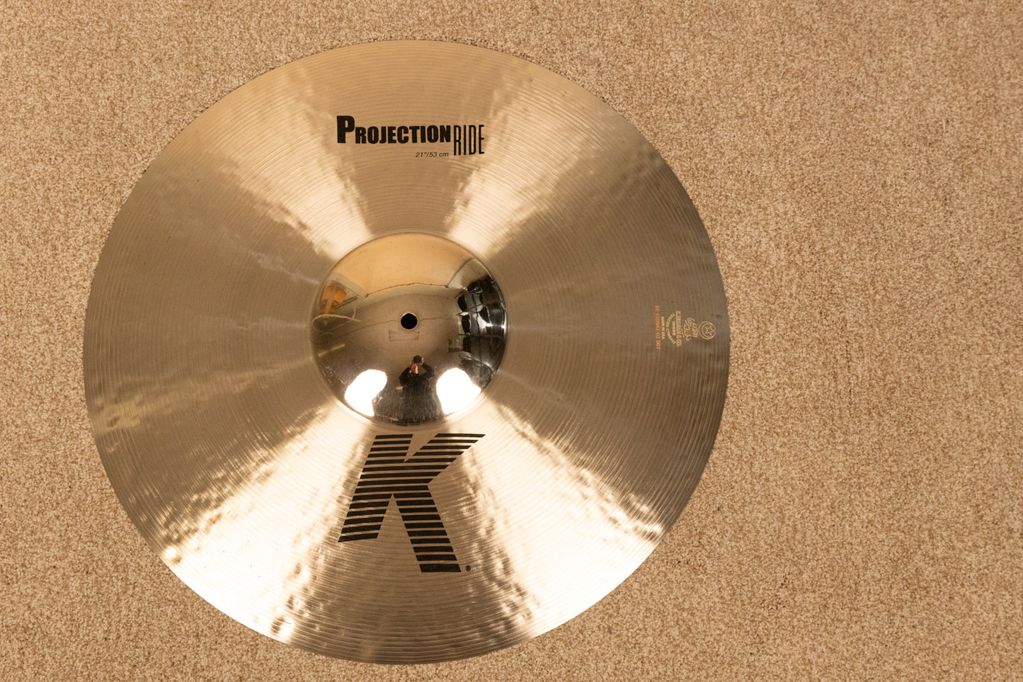 Zildjian 21" K Projection Ride Cymbal 2626g