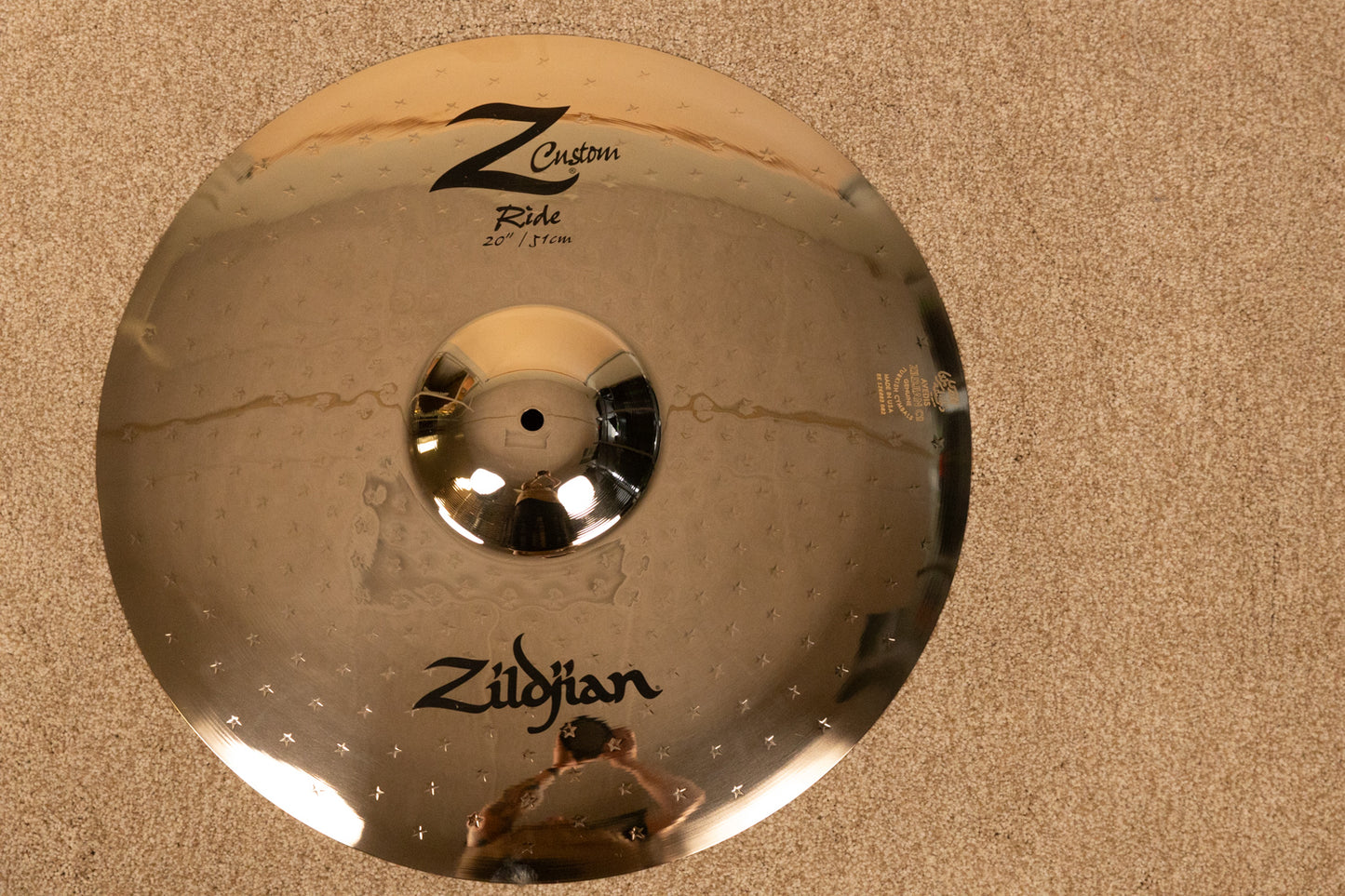 Zildjian Z Custom 20" Ride Cymbal 2888g