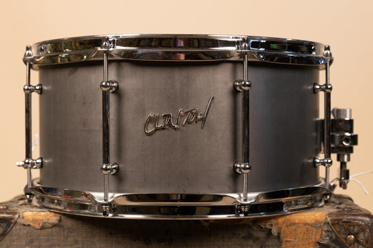 Clinton Drums 7x14 Carbon Steel Snare Drum