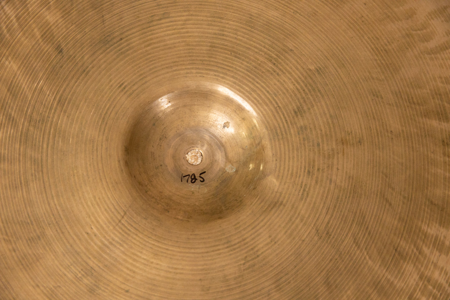 1930s 1940s Zildjian 17" Piatti Cymbal 1785