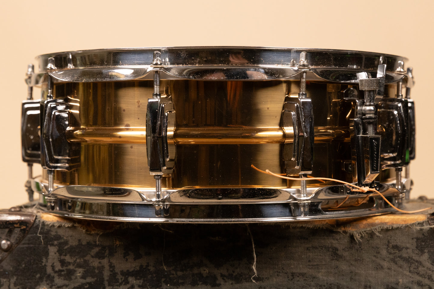 1980s Ludwig 5x14 Bronze Supraphonic Snare Drum