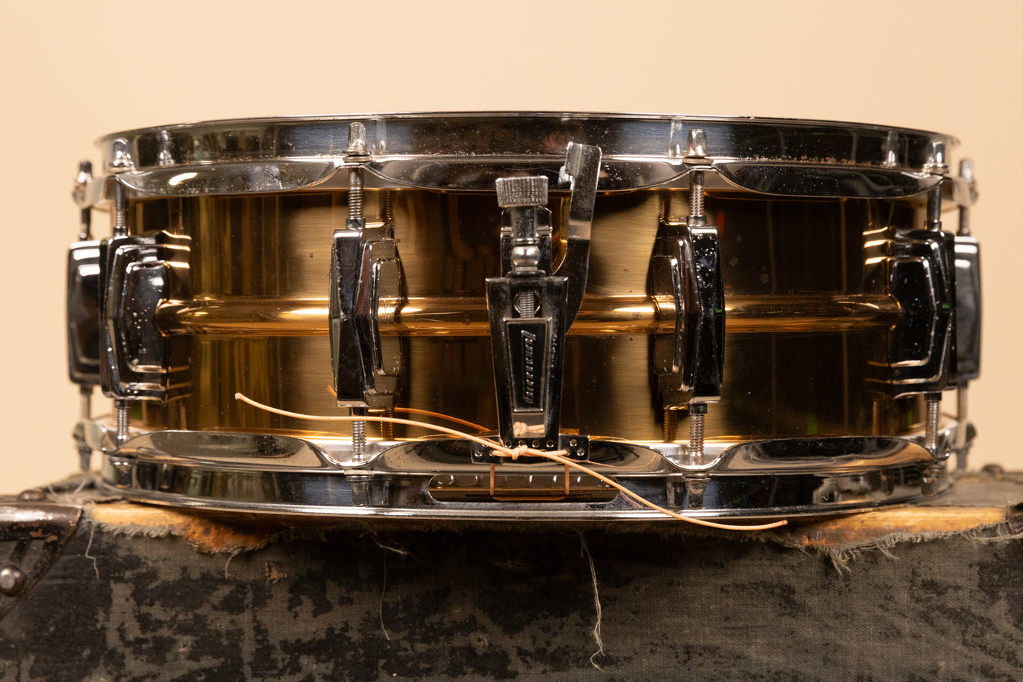 1980s Ludwig 5x14 Bronze Supraphonic Snare Drum