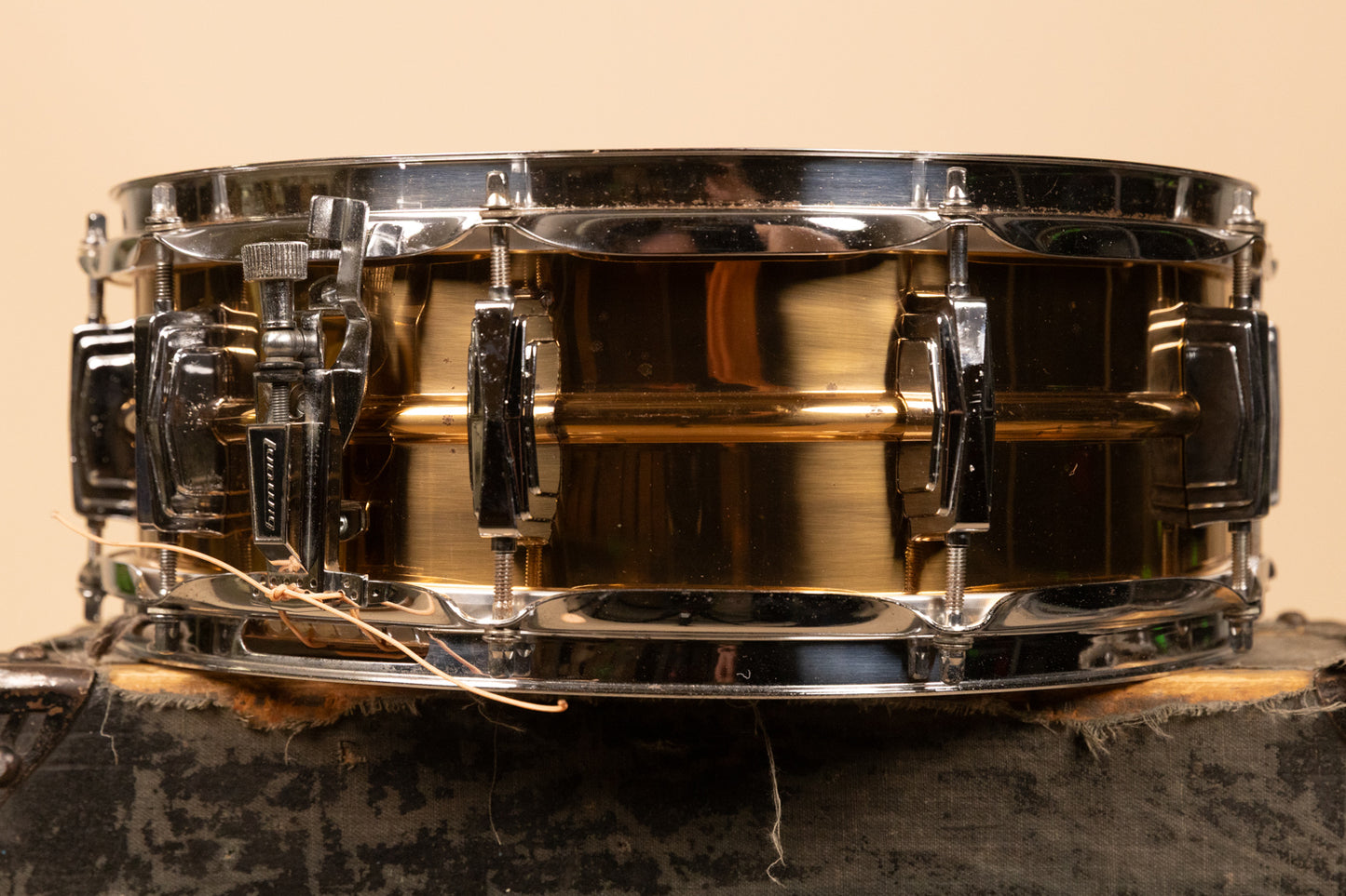 1980s Ludwig 5x14 Bronze Supraphonic Snare Drum