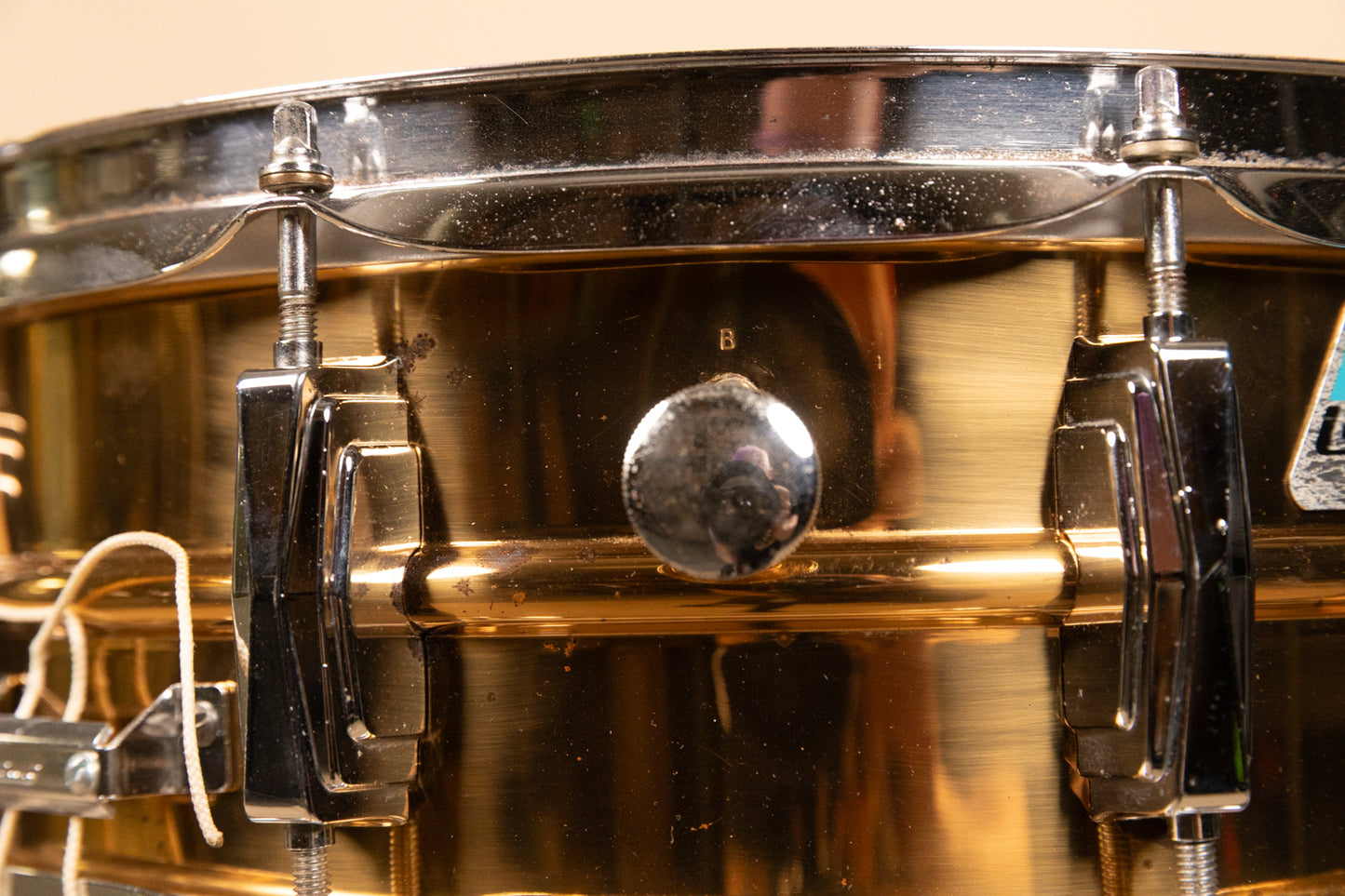 1980s Ludwig 5x14 Bronze Supraphonic Snare Drum