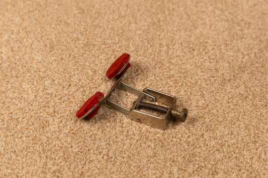 1940s Slingerland Red Felt Muffler / Tone Control