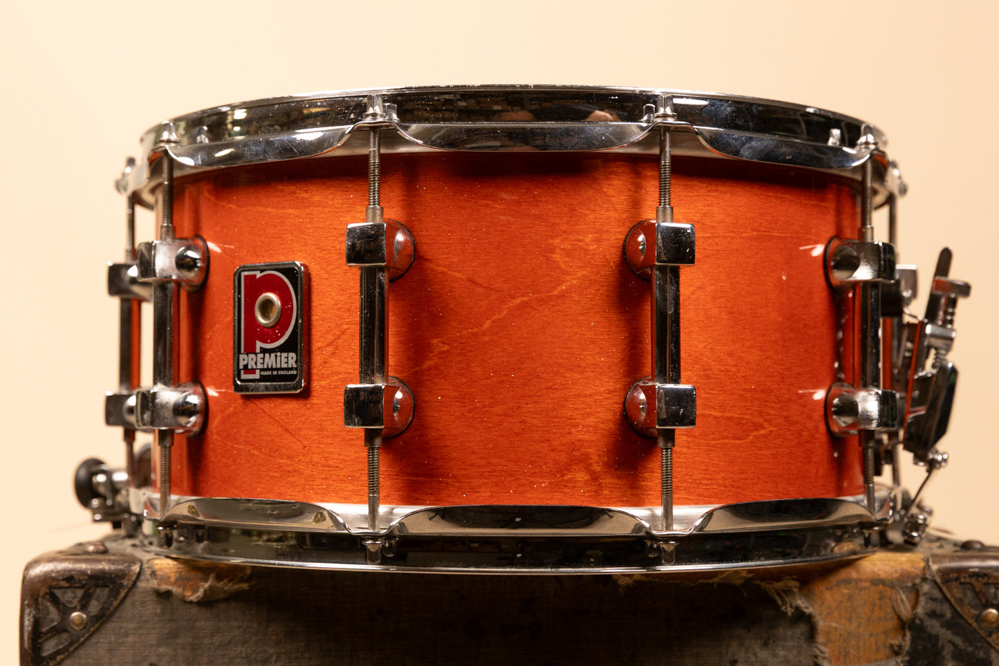 1990s Premier 7x14 Orchestral Concert Snare Drum - Model 2077