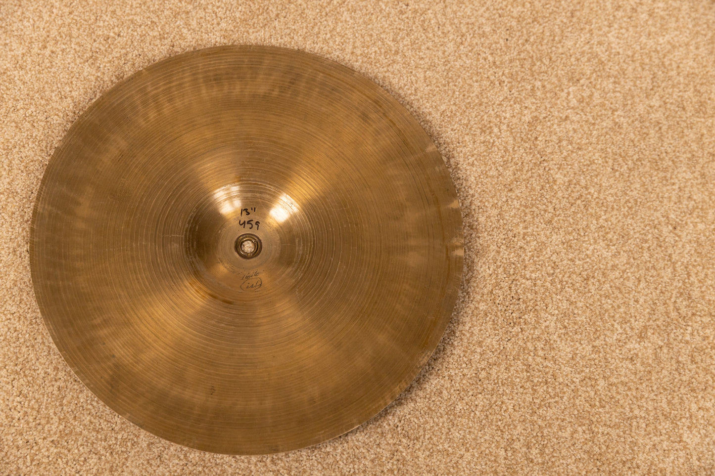 1930s Zenjian 13" Splash Crash Cymbal 459g