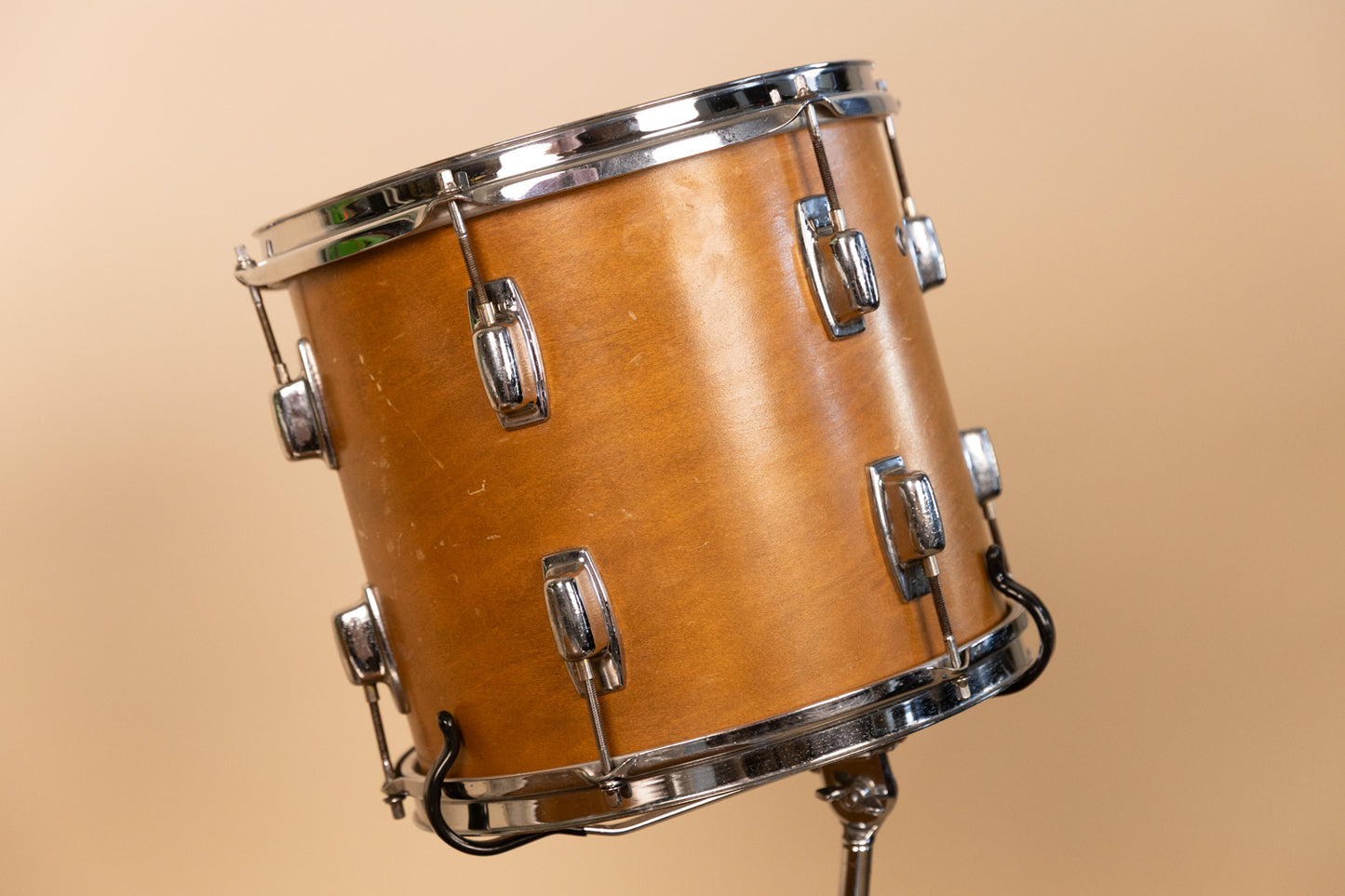 1989 Ludwig Rocker II Natural Maple Drum Set 16x24 11x12 and 16x16