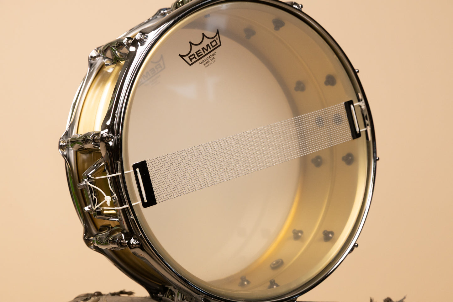 Yamaha Recording Custom 5.5x14 Brass Snare Drum