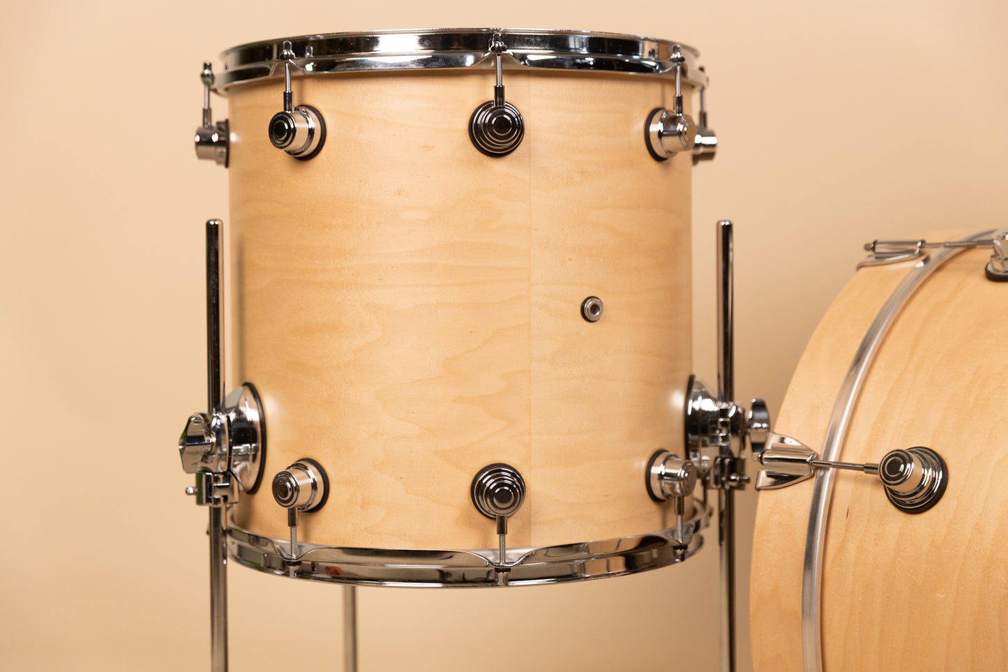 DW Performance Natural Satin Oil 16x20 8x12 and 14x14 Drum Set
