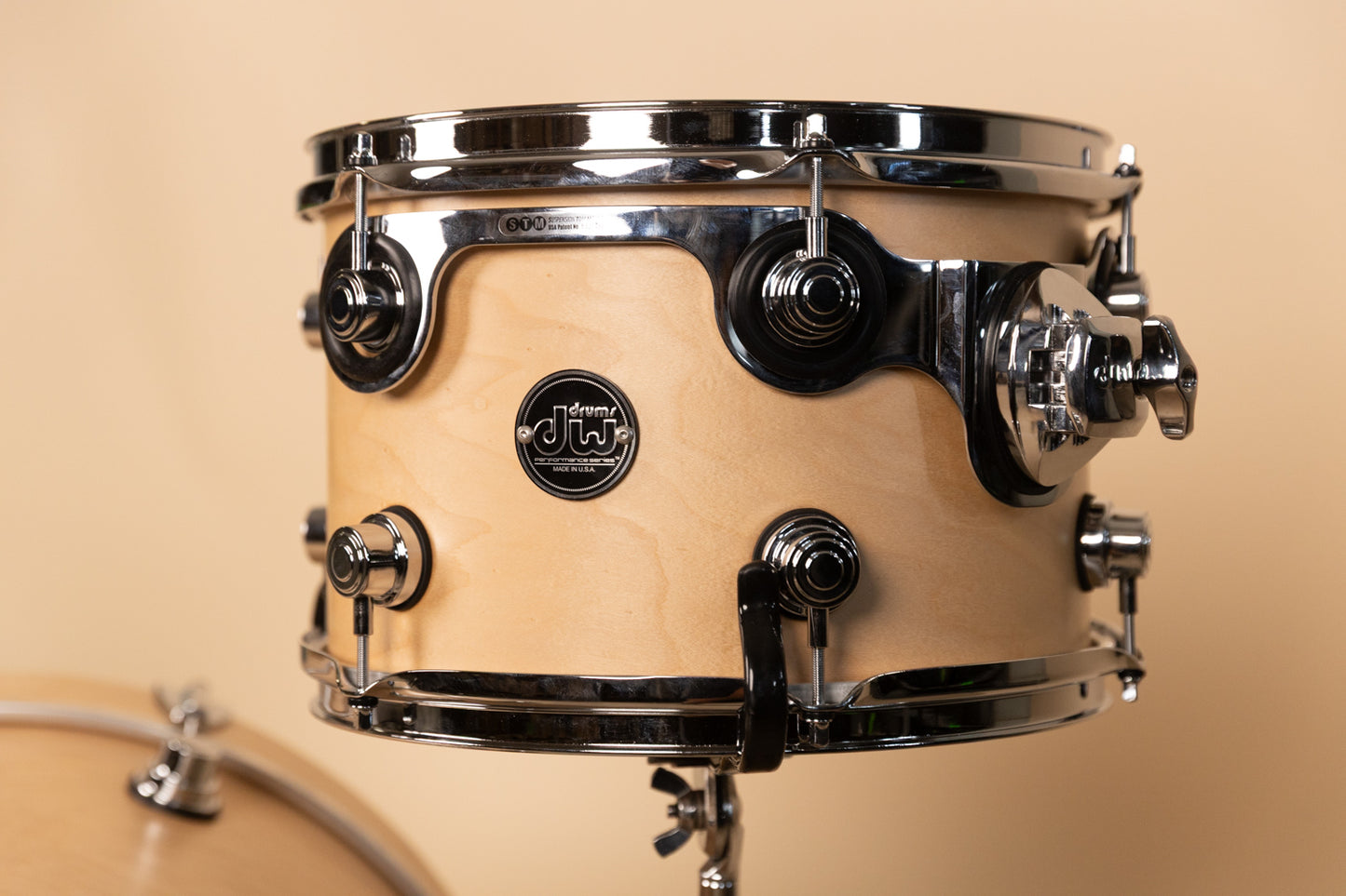 DW Performance Natural Satin Oil 16x20 8x12 and 14x14 Drum Set